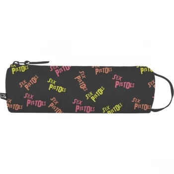 Image of Sex Pistols - Logo All Over Pencil Case