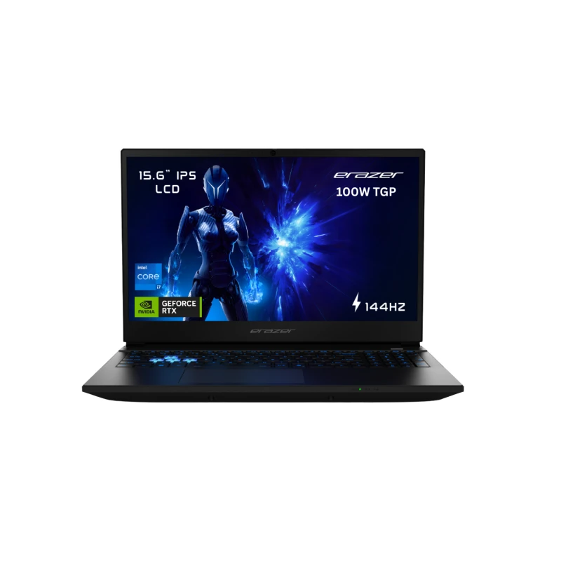 Image of MEDION Erazer Deputy 15 P1 15.6" Gaming Laptop Intel Core i7, RTX 5060, 1TB SSD, Black 4061275240177