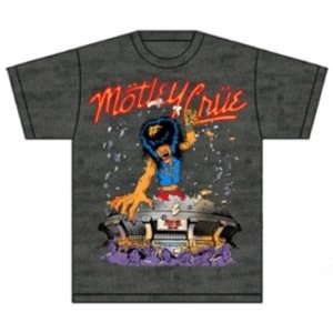 Image of Motley Crue Allister Kingkong Mens Grey TShirt: Large