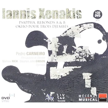 Image of Iannis Xenakis - Psappha, Rebonds a and B, Okho [cd and Dvd] CD