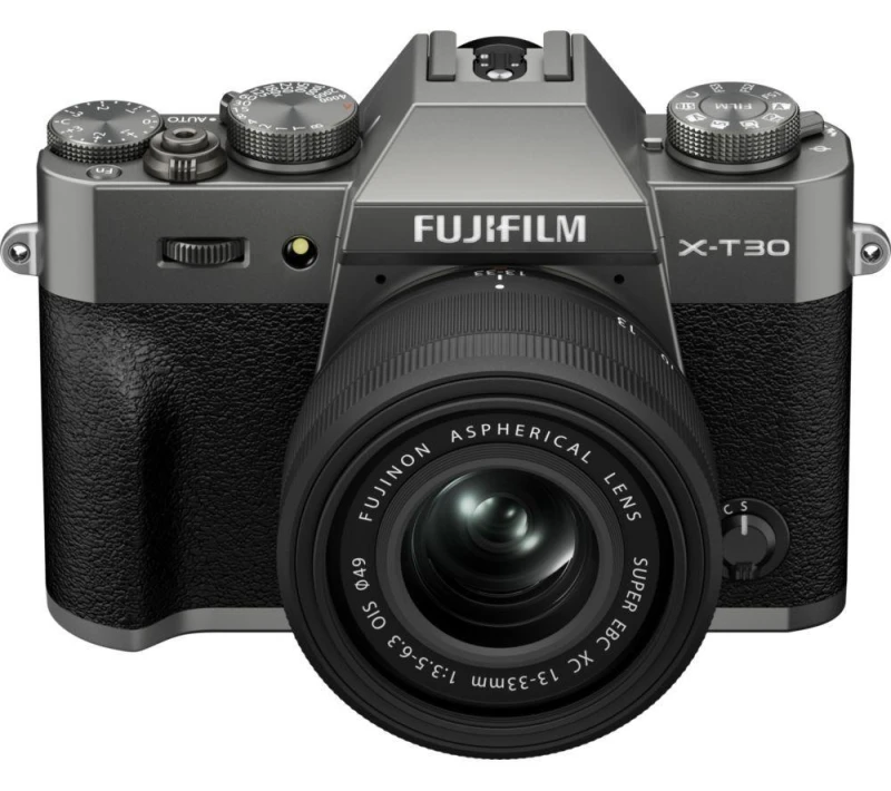 Image of Fujifilm X-T30 III Camera with XC 13-33mm Lens Charcoal Silver