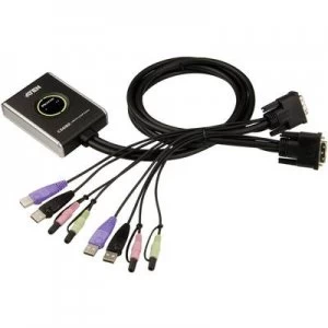 Image of ATEN CS682-AT 2 ports KVM changeover switch DVI USB 1920 x 1200 p