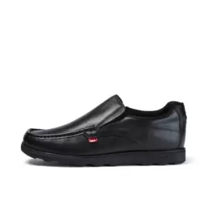 Image of Kickers Fragma Slip On Mens Shoes - Black