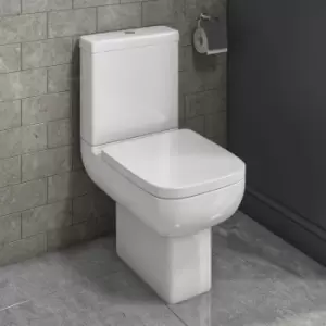 Image of Close Coupled Toilet with Soft Close Seat - Seren