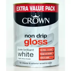 Image of Crown 1.25L - Non Drip Gloss Pure Brilliant White
