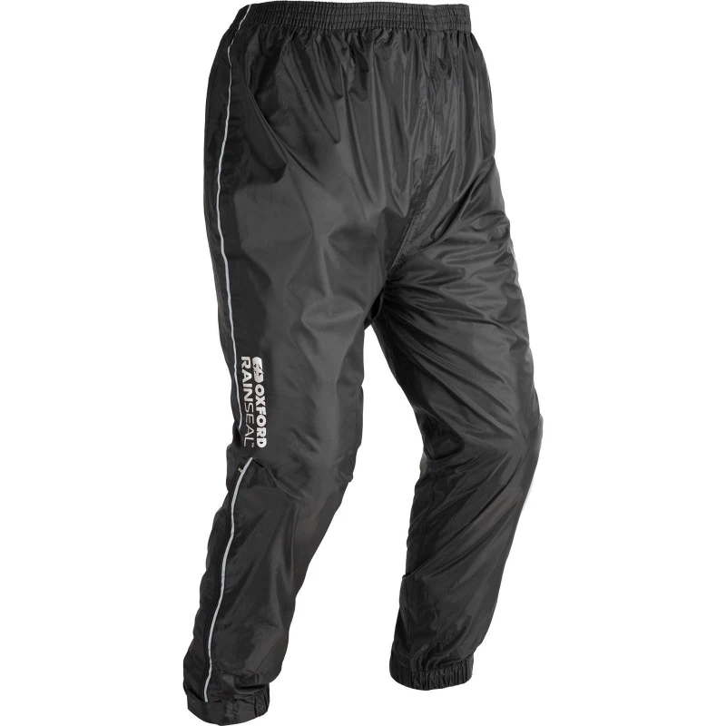 Image of Oxford Rainseal Motorcycle Over Pants L Black Black