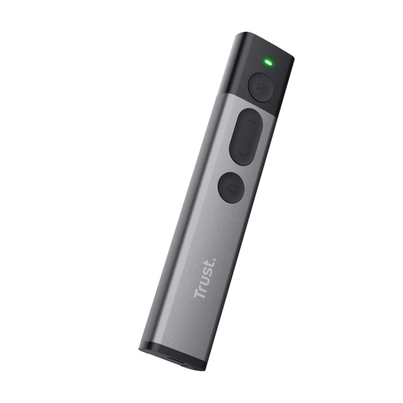 Image of Trust Trust Kazun Wireless presenter RF Aluminium, Black 23333