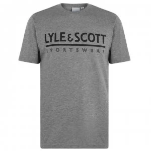Image of Lyle and Scott Sport Harridge Sport T Shirt - Grey T28