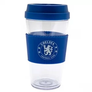 Image of Chelsea FC Clear Grip Travel Mug