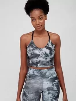 Image of adidas U For U Bra Top - Grey, Size S, Women