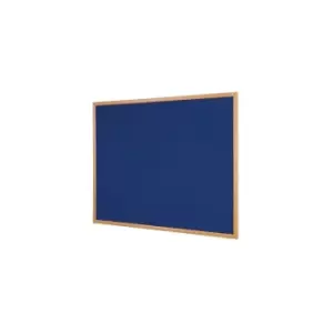 Image of Metroplan Eco-Friendly Felt Noticeboard - 600 x 900mm (HxW) - Light Oa