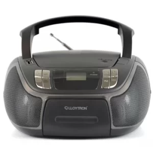 Image of Lloytron N8204BK-A Portable Stereo CD Radio with Bluetooth