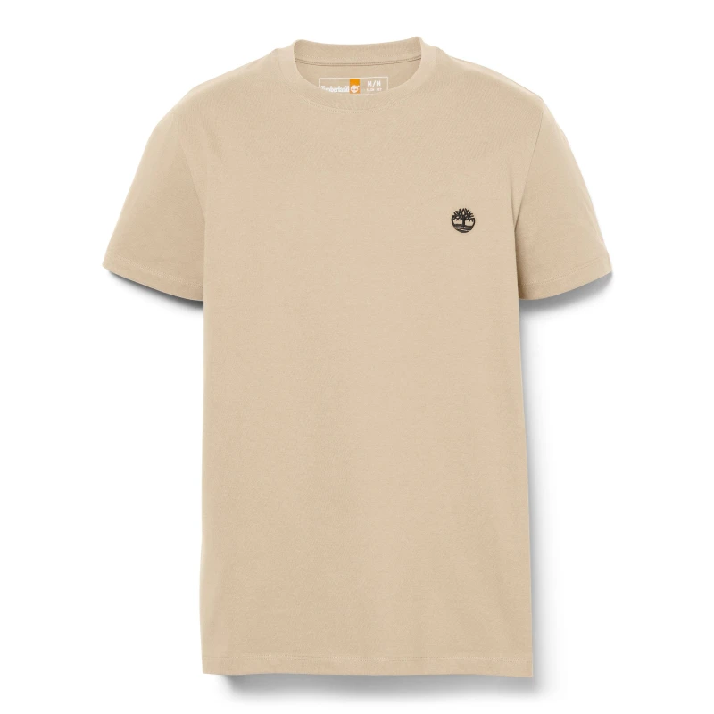 Image of Timberland Dun River Crew Slim T-Shirt Light Brown S