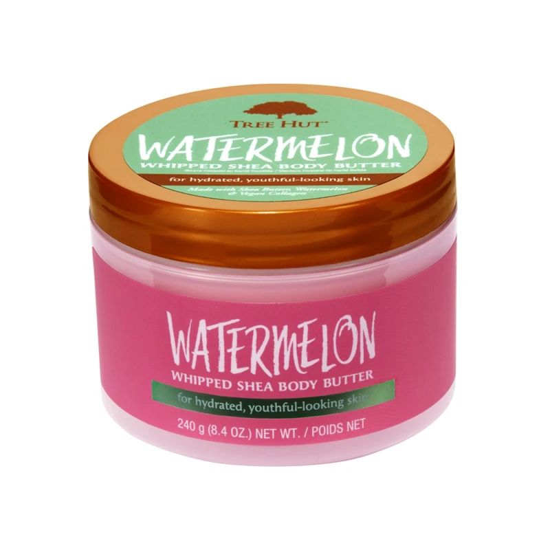 Image of Tree Hut Watermelon Whipped Body Butter Pink