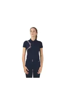 Image of Exquisite Stirrup and Bit Collection Polo Shirt