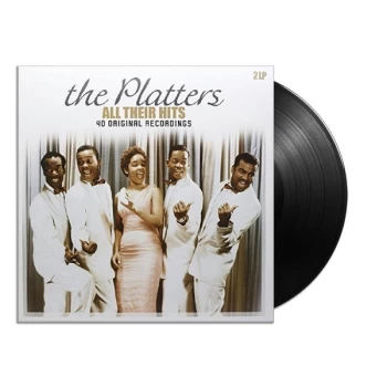 Image of The Platters - All Their Hits - 40 Original Recordings Vinyl