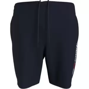 Image of Tommy Sport Essential Logo Shorts Mens - Blue