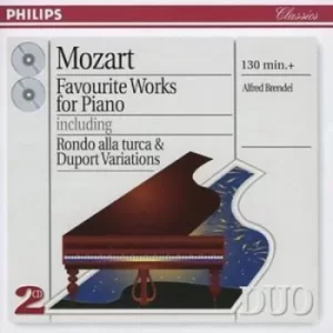 Image of Favourite Works for Piano Alfred Brendel by Wolfgang Amadeus Mozart CD Album