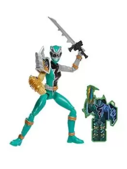 Image of Power Rangers Dino Fury Green Ranger With Sprint Sleeve