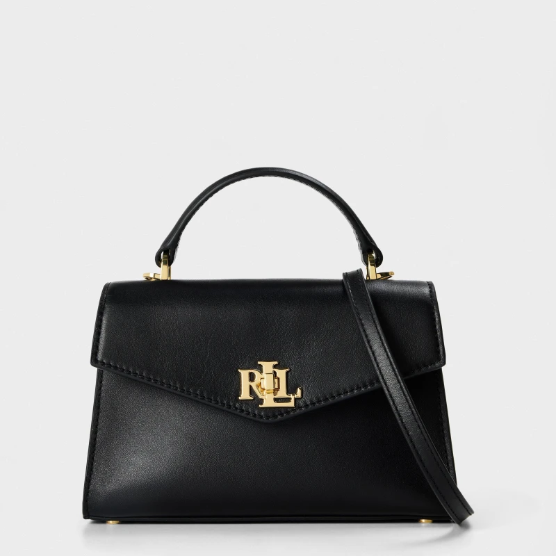 Image of Lauren by Ralph Lauren Lrl Farrah Satchel BLACK female One Size