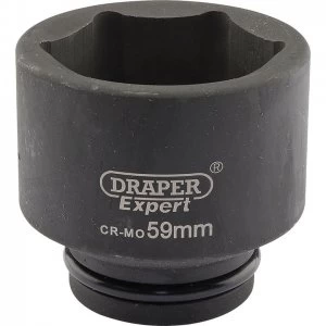Image of Draper Expert 3/4" Drive Hexagon Impact Socket Metric 3/4" 59mm