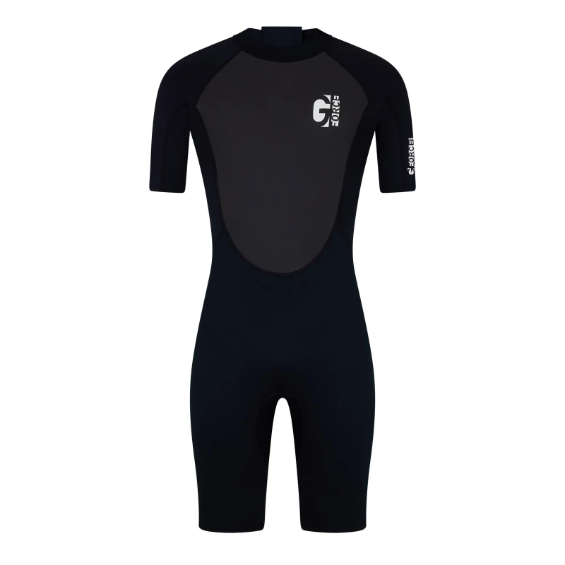 Image of Gul Mens Wetsuit Shorties Black male Small