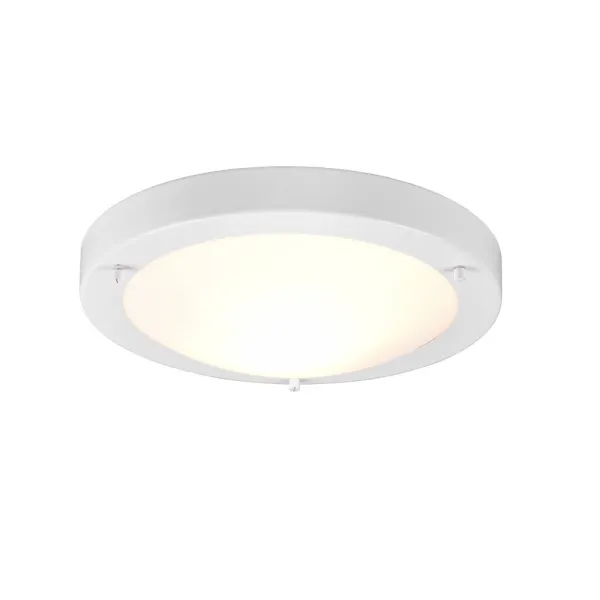 Image of Condus Modern Bathroom Ceiling Light White IP44