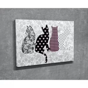 Image of DC212 Multicolor Decorative Canvas Painting