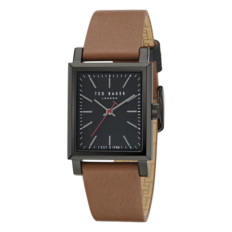 Image of Ted Baker Mens Precision Quartz Analogue Watch Black male One Size