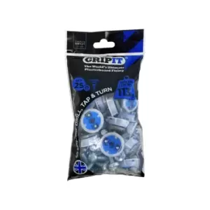 Image of 25mm Plasterboard Fixing - 25 Pack (Blue)