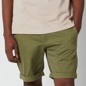 Image of Tommy Jeans Mens Stanton Chino Shorts - Uniform Olive - W32