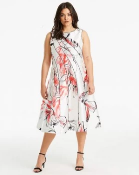 Image of Coast Hayley Seamed Full Midi Dress