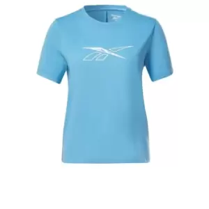 Image of Reebok Workout Ready Supremium T-Shirt Womens - Blue
