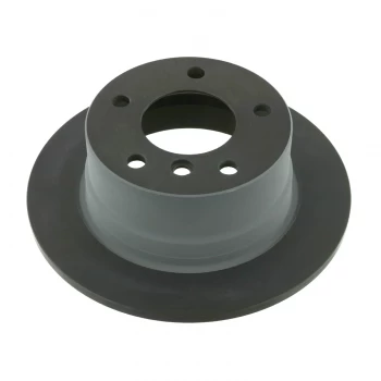 Image of Brake Disc 23555 by Febi Bilstein Rear Axle Genuine OE - 1 Pair