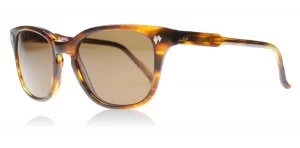 Image of Scarlett of Soho Novak Sunglasses Brushed Amber 10 52mm