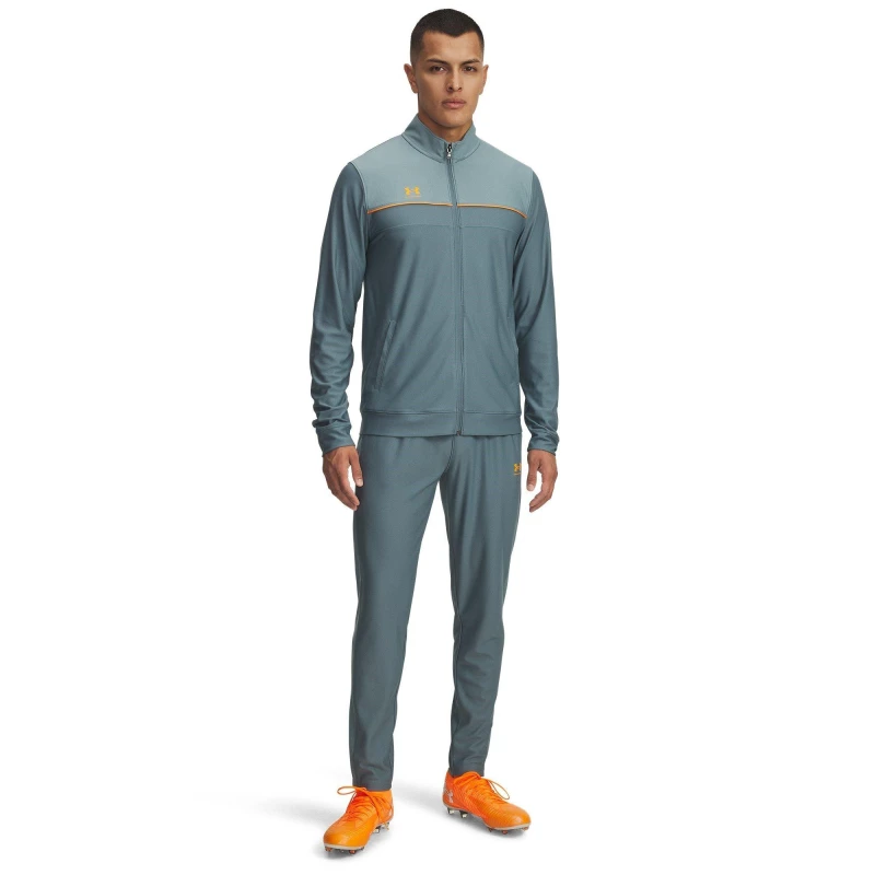 Image of Under Armour Challenger Tracksuit Mens Grey/Orange male L