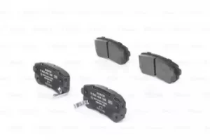 Image of Bosch 0986494140 BP1051 Brake Pad Set Disc Brake Rear Axle