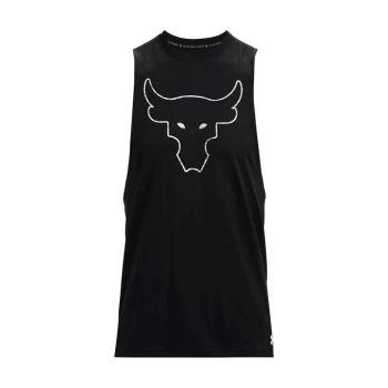 Image of Under Armour Project Rock Bull Tank Top Mens - Black