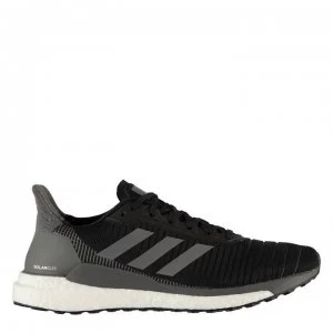 Image of adidas Solar Glide Mens Running Shoes - Black/Grey