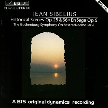 Image of Sibelius, Jean - Historical Scenes (Jarvi, Goteborgs So) CD