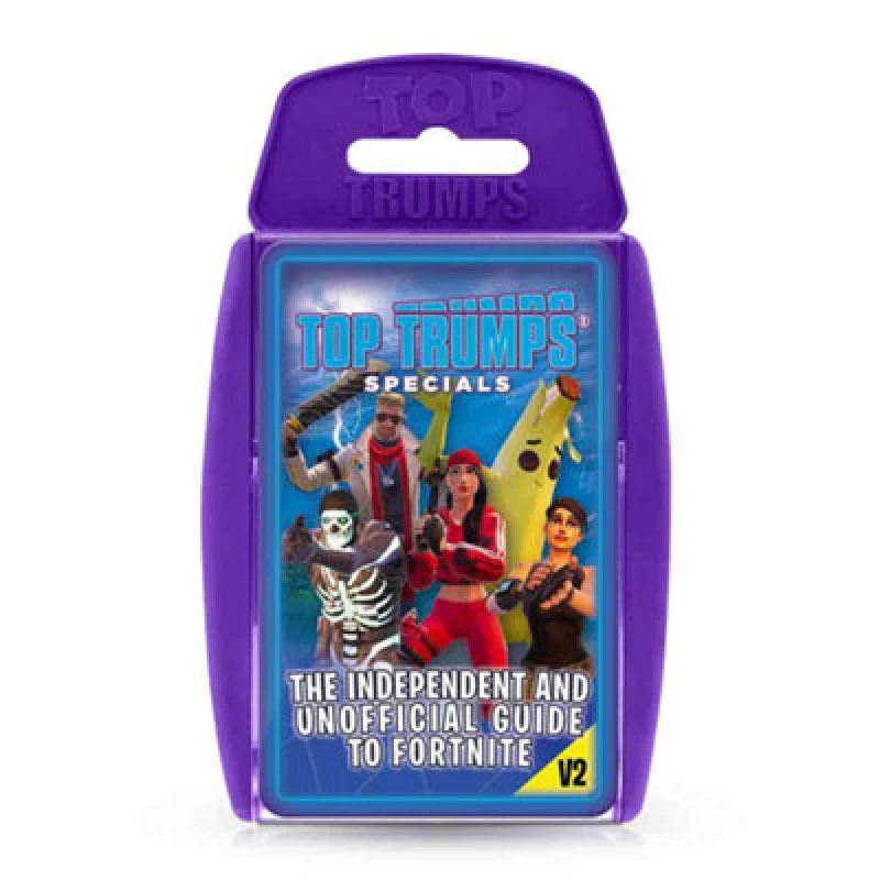 Image of Top Trumps Cards Game - The Independent & Unofficial Guide To Fortnite