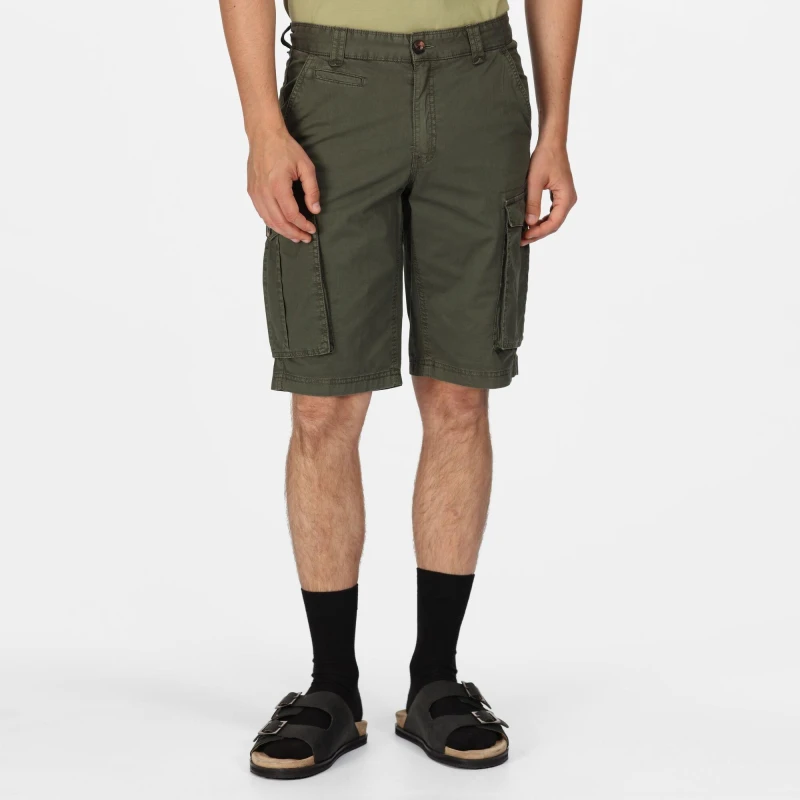 Image of Regatta Shorebay Multi Pocket Short - Green Green 36