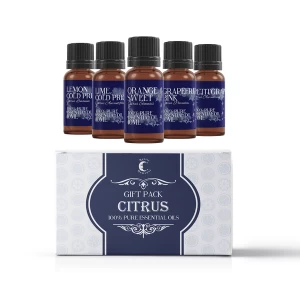 Image of Mystic Moments Citrus Essential Oils Gift Starter Pack