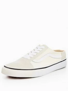 Image of Vans Old Skool Mule White Size 8 Women