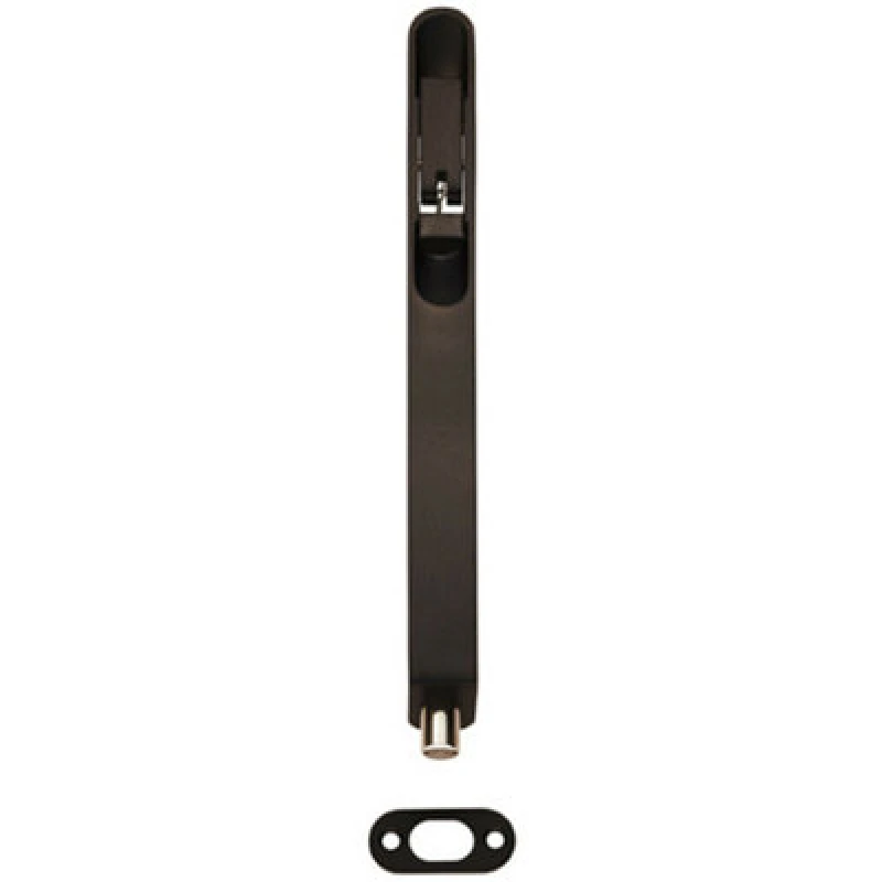 Image of Loops 8" Lever Action Flush Bolt Radius Forend 204 x 20mm Matt Black unisex