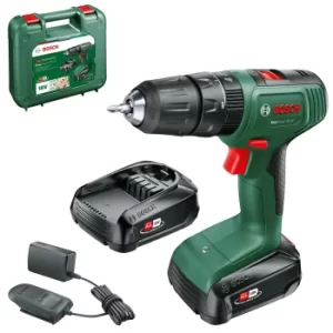 Image of Bosch EASYIMPACT 18V-40 18v Cordless Combi Drill 2 x 1.5ah Li-ion Charger Case