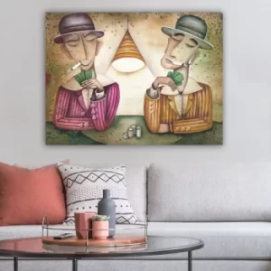 Image of 35589544_70100 Multicolor Decorative Canvas Painting