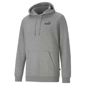 Image of Puma Mens ESS Hoodie Medium Grey Heather Small