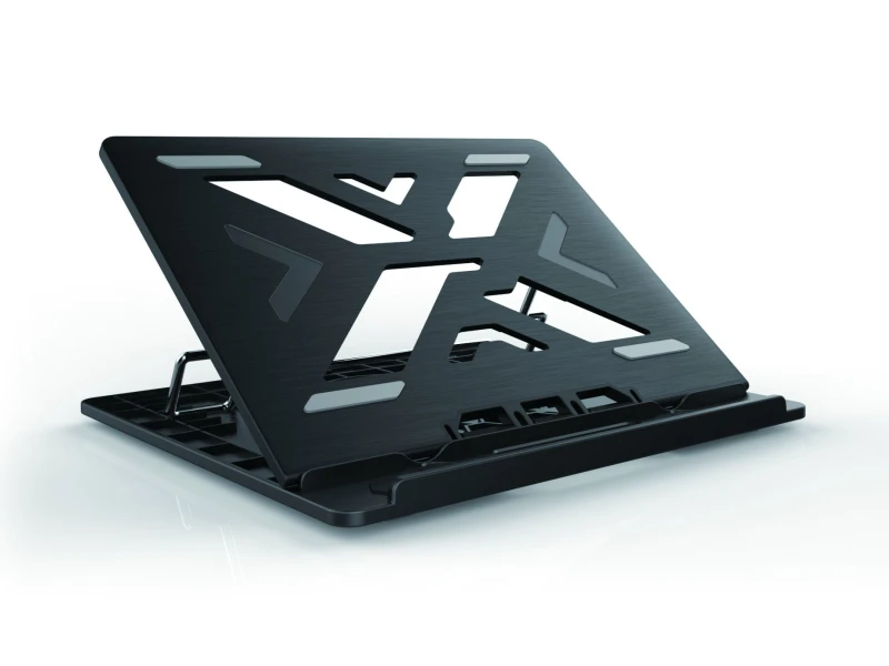 Image of Conceptronic ERGO Laptop Cooling Stand Notebook stand Black 39.6cm (1