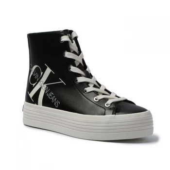 Image of Calvin Klein Jeans Zoreda High Top Trainers - Black